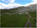 Passo Gardena - Lech de Crespeina